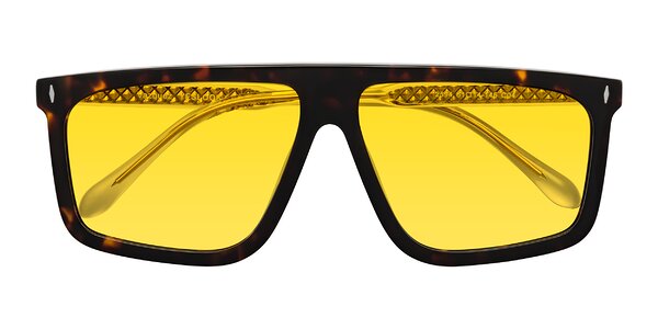 Front of Vazquez in Tortoise/Gold