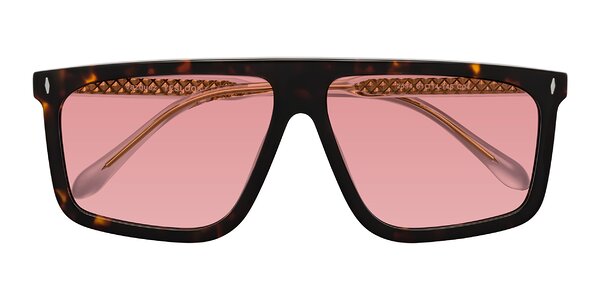 Front of Vazquez in Tortoise/Gold
