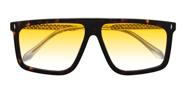 Front of Vazquez in Tortoise/Gold