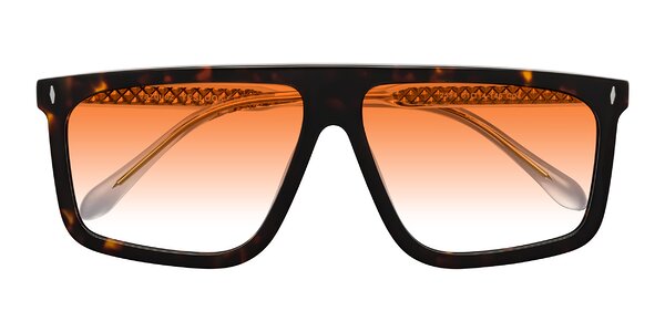 Front of Vazquez in Tortoise/Gold