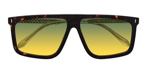 Front of Vazquez in Tortoise/Gold