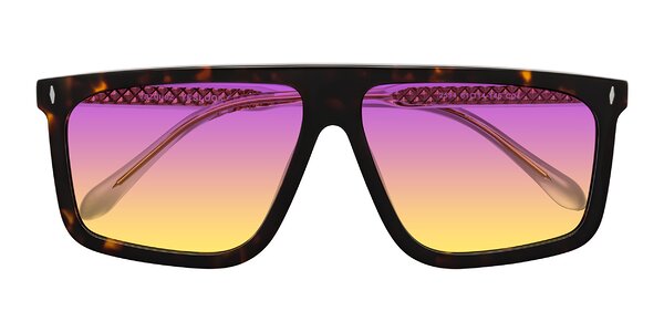 Front of Vazquez in Tortoise/Gold