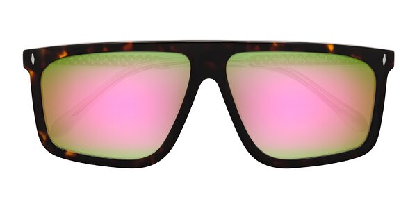 Front of Vazquez in Tortoise/Gold