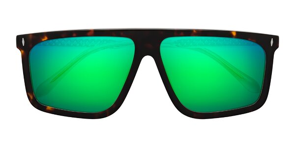 Front of Vazquez in Tortoise/Gold