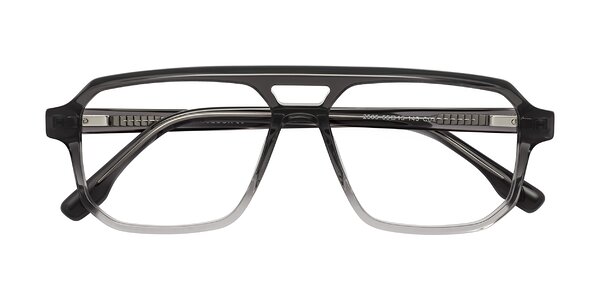 Front of DeMiko in Gradient Gray
