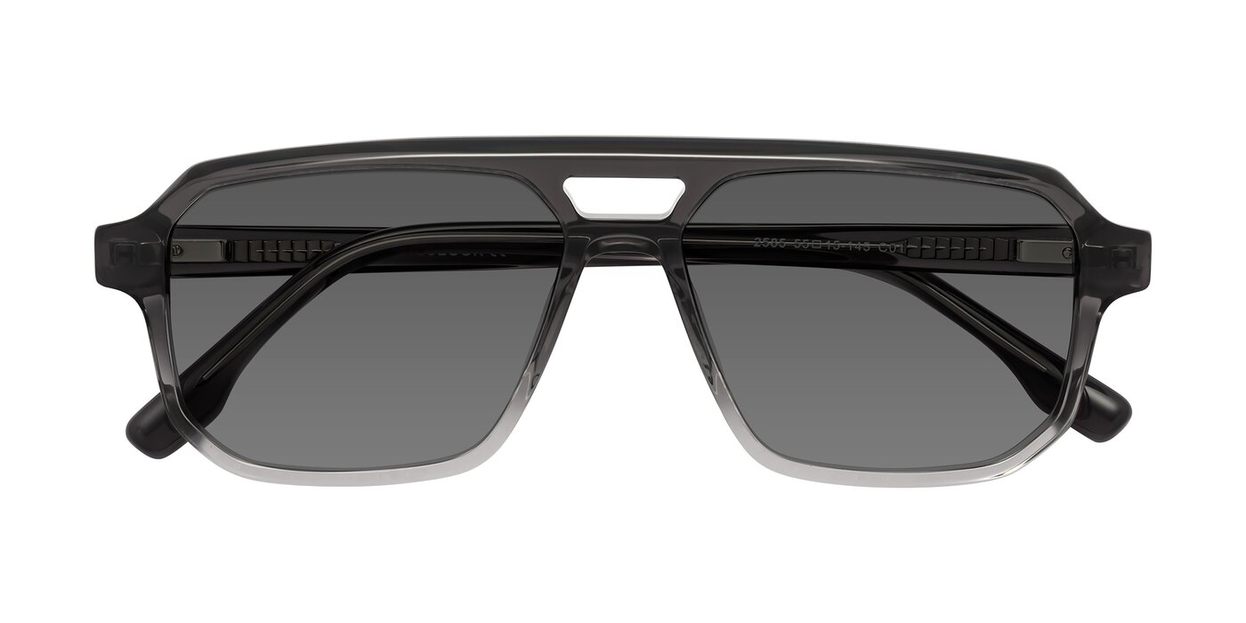 DeMiko - Gradient Gray Tinted Sunglasses