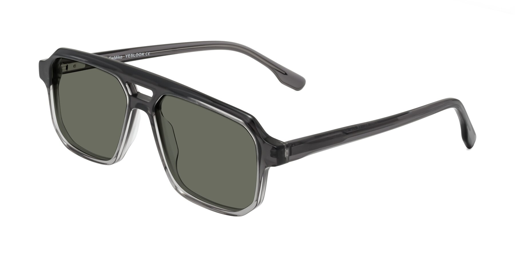 Angle of DeMiko in Gradient Gray with Gray Polarized Lenses