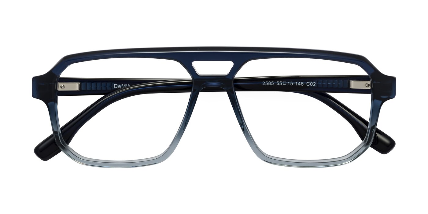 DeMiko - Gradient Blue Eyeglasses