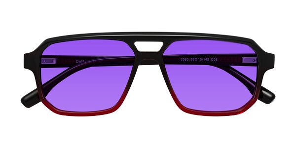 Front of DeMiko in Gradient Wine