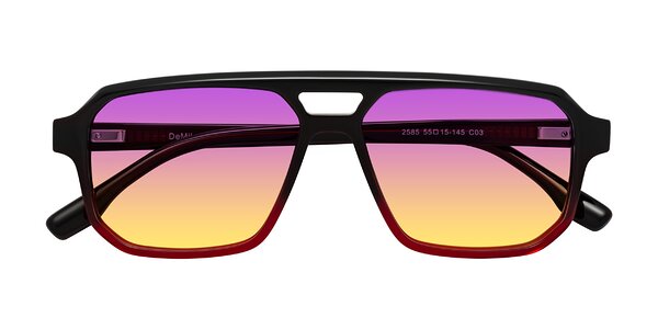 Front of DeMiko in Gradient Wine