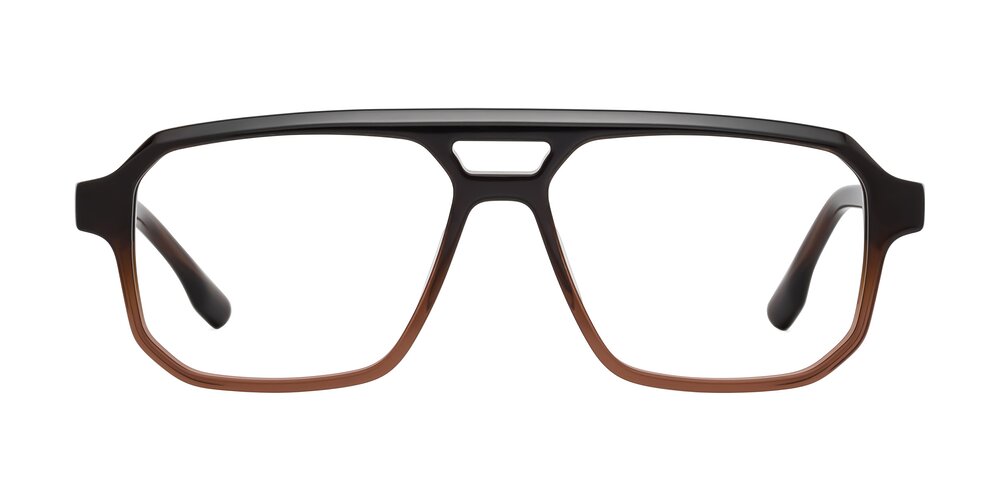 DeMiko - Gradient Brown Eyeglasses