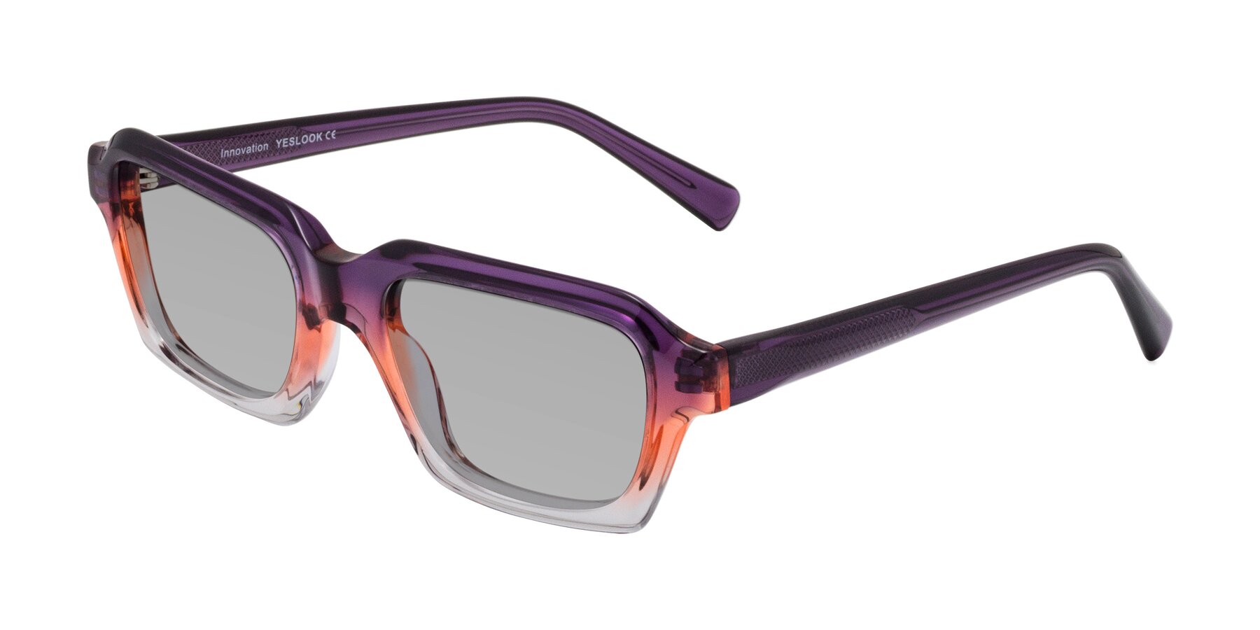 Angle of Innovation in Sunset with Light Gray Tinted Lenses