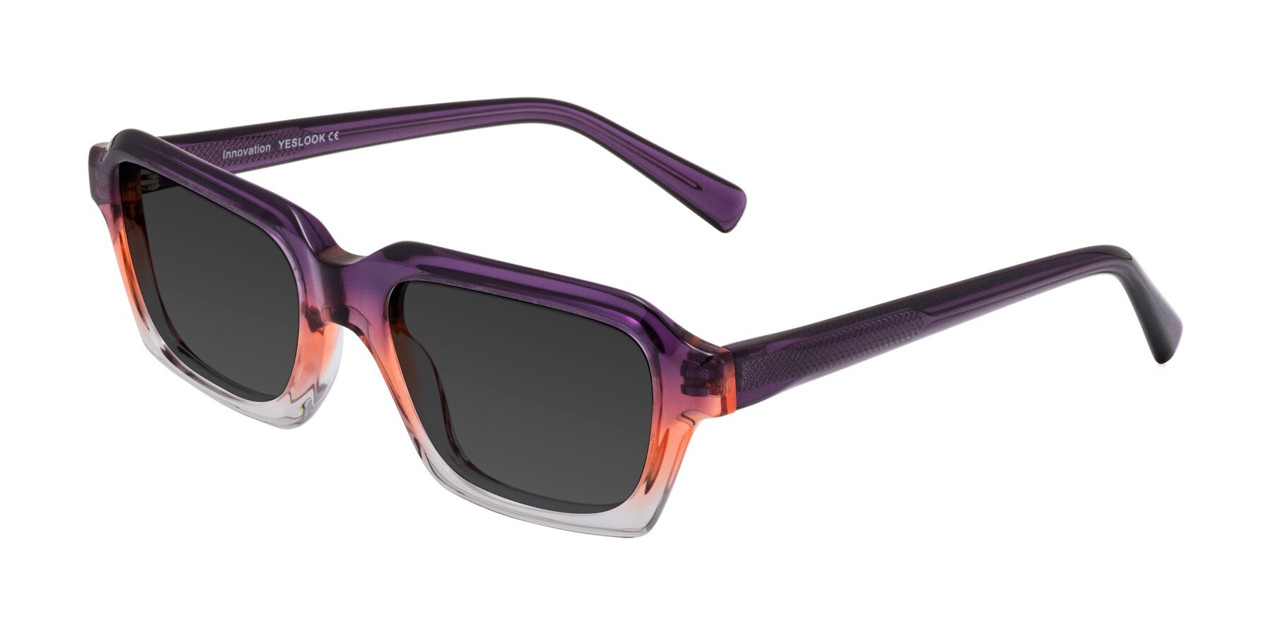 Angle of Innovation in Sunset with Gray Tinted Lenses