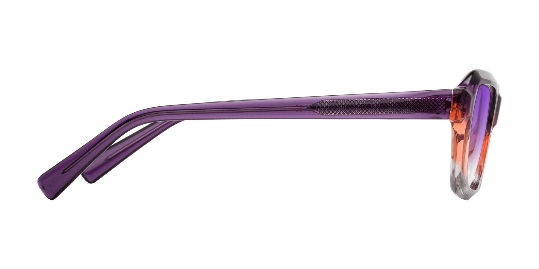 Side of Innovation in Sunset with Purple Gradient Lenses