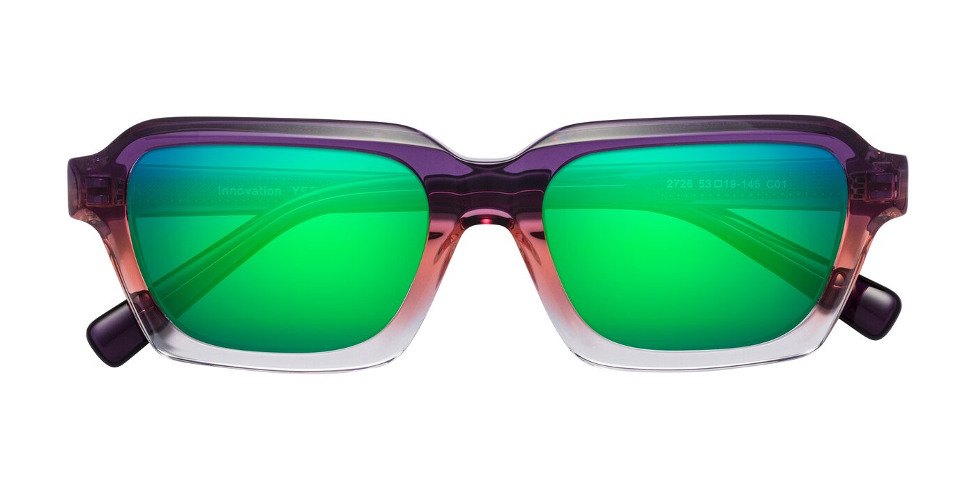 Innovation - Sunset Flash Mirrored Sunglasses