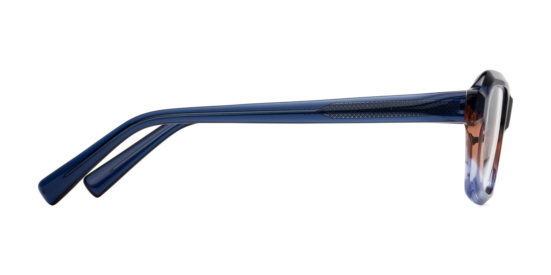 Side of Innovation in Twilight with Clear Blue Light Blocking Lenses