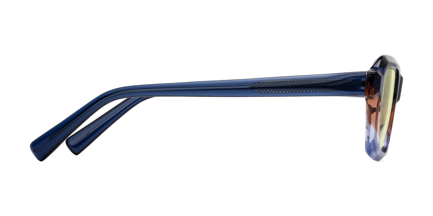 Side of Innovation in Twilight with Light Yellow Tinted Lenses