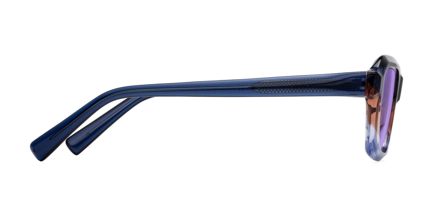 Side of Innovation in Twilight with Medium Purple Tinted Lenses