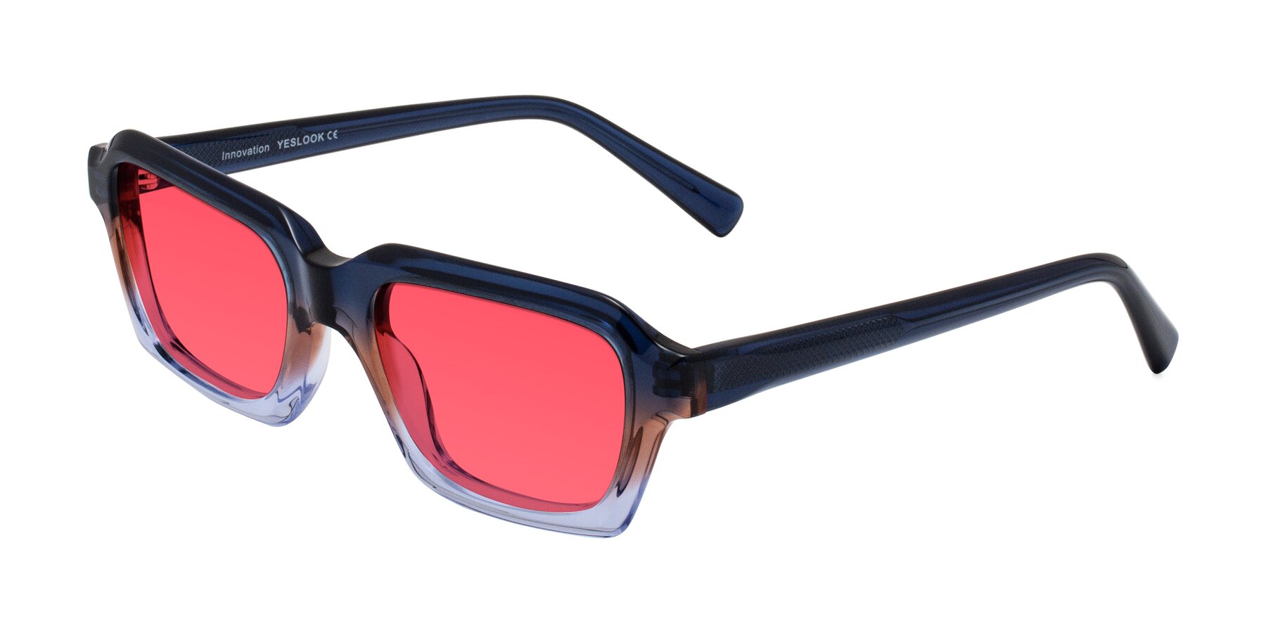Angle of Innovation in Twilight with Red Tinted Lenses
