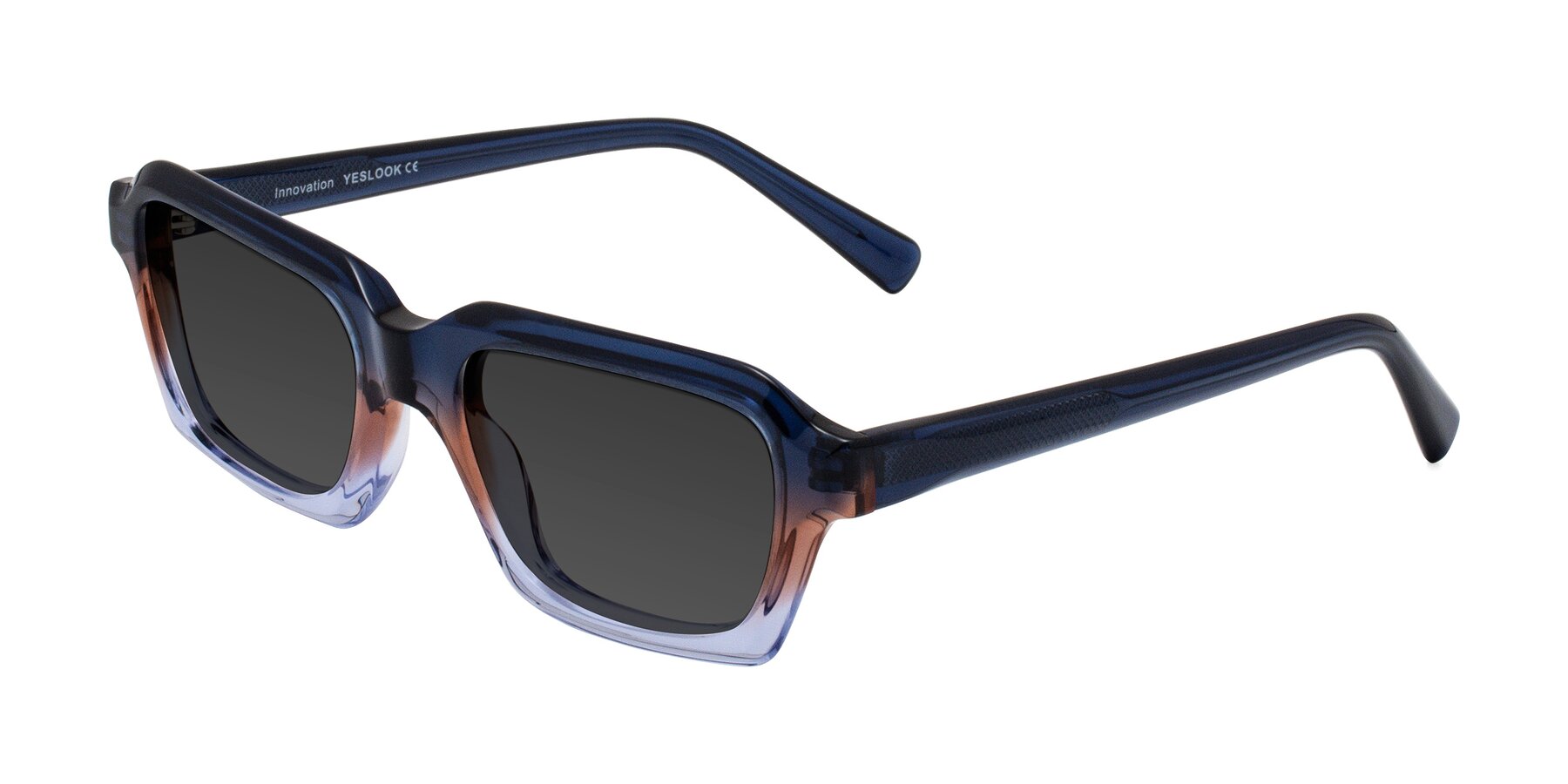 Angle of Innovation in Twilight with Gray Tinted Lenses