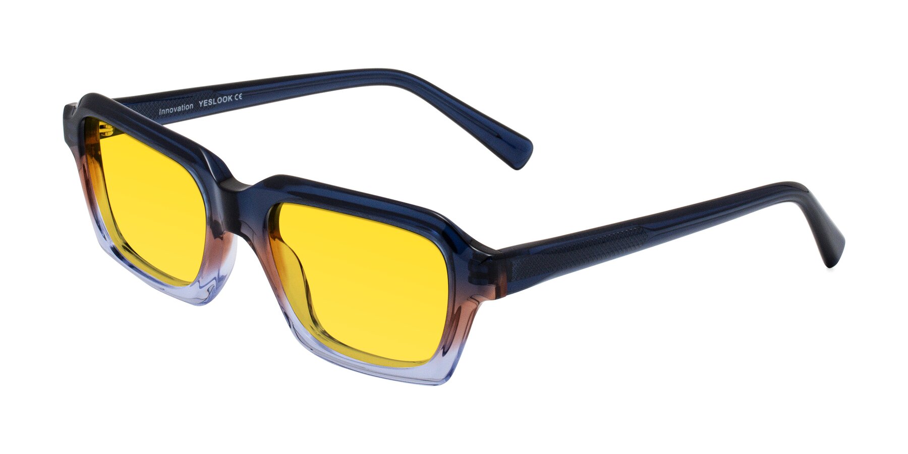 Angle of Innovation in Twilight with Yellow Tinted Lenses