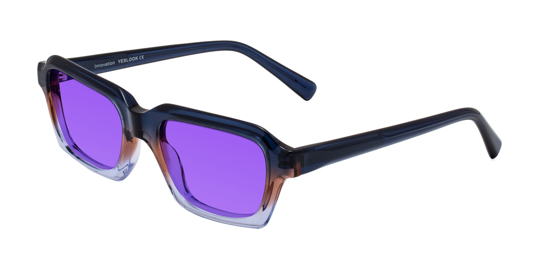 Angle of Innovation in Twilight with Purple Tinted Lenses