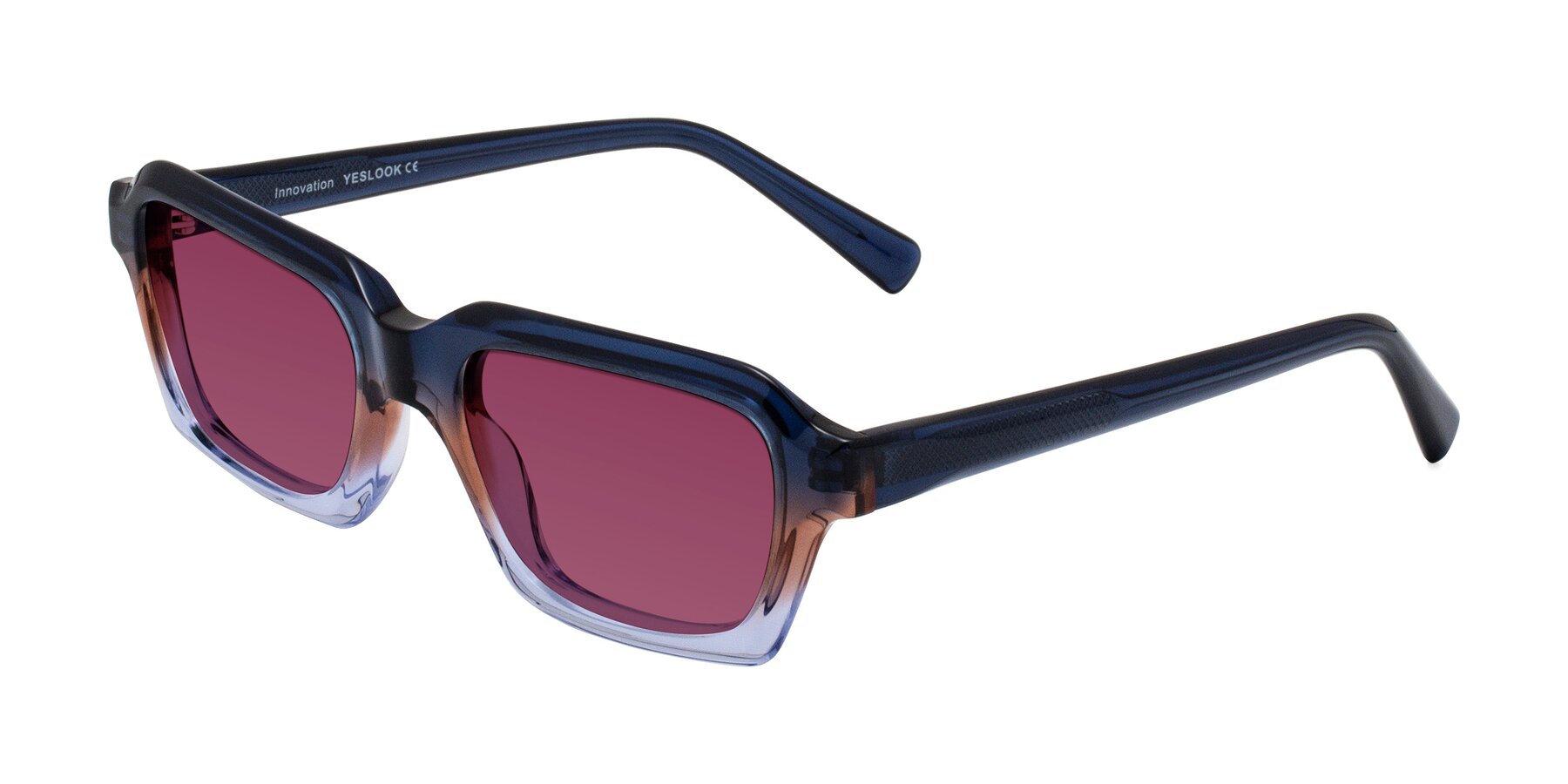 Angle of Innovation in Twilight with Wine Tinted Lenses