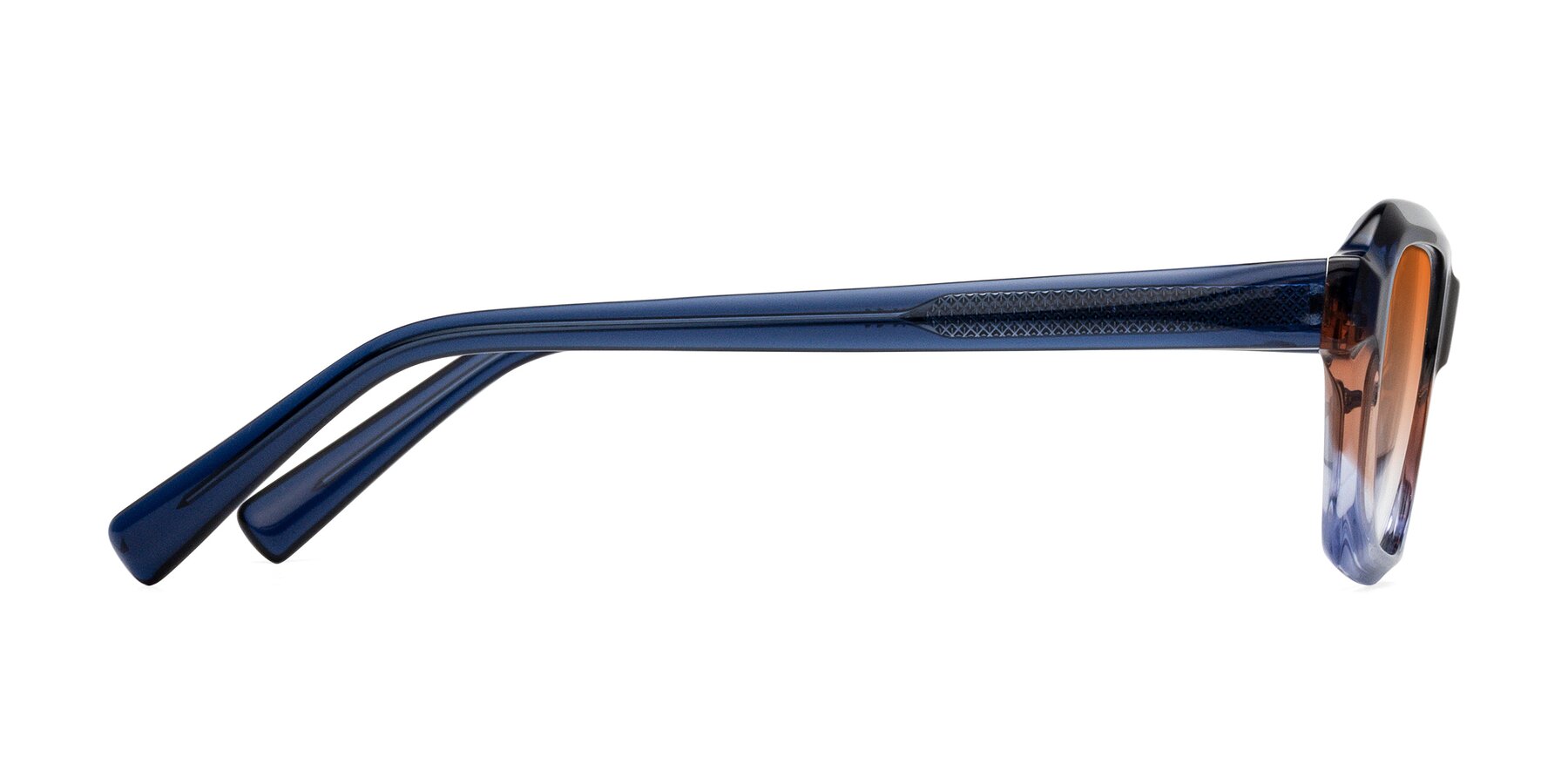 Side of Innovation in Twilight with Orange Gradient Lenses