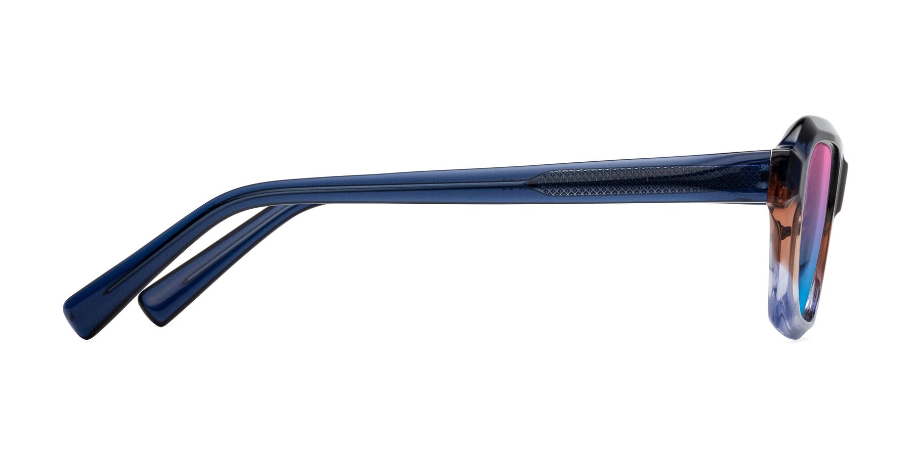 Side of Innovation in Twilight with Pink / Blue Gradient Lenses