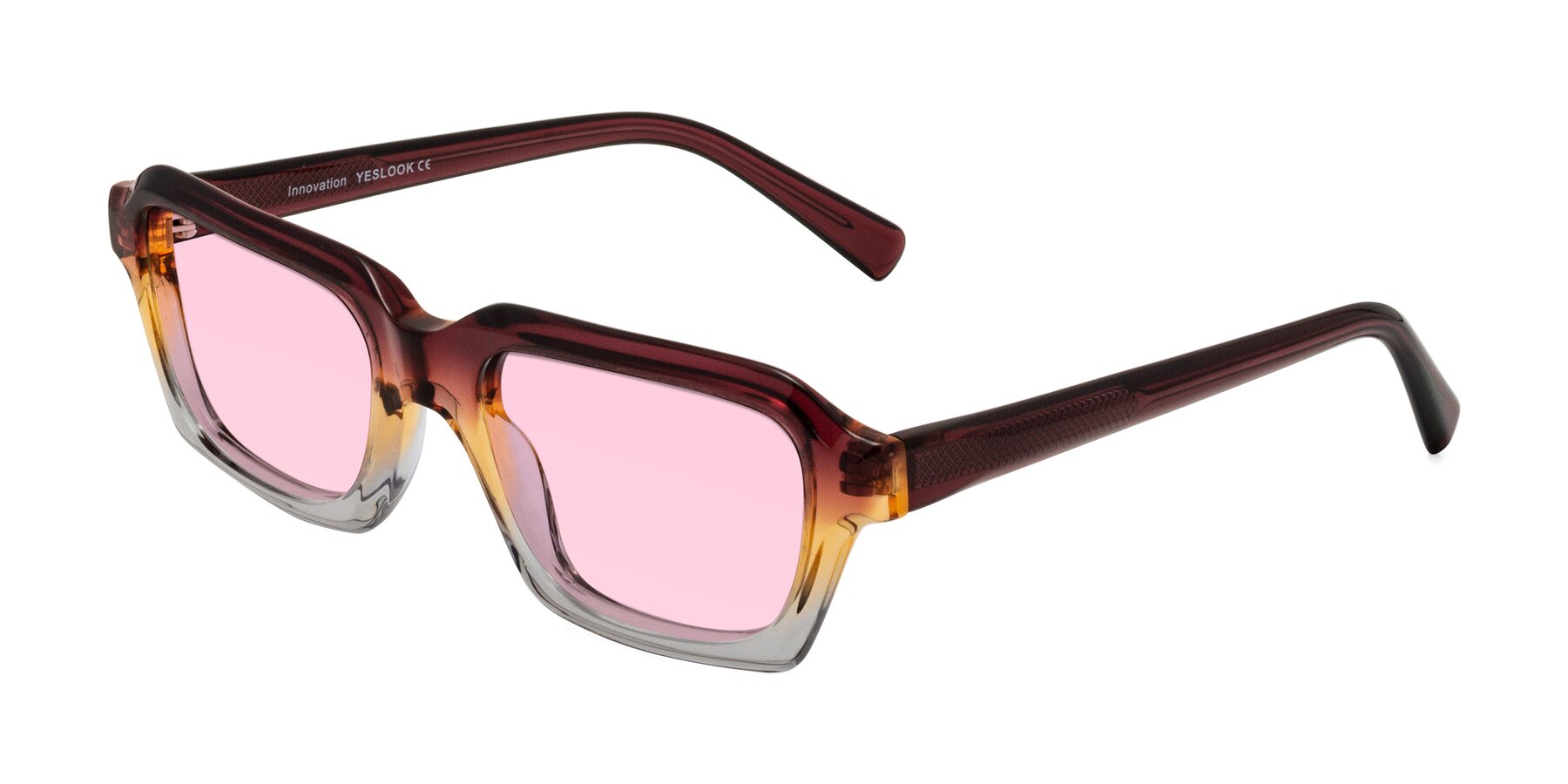 Angle of Innovation in Dawn with Light Pink Tinted Lenses