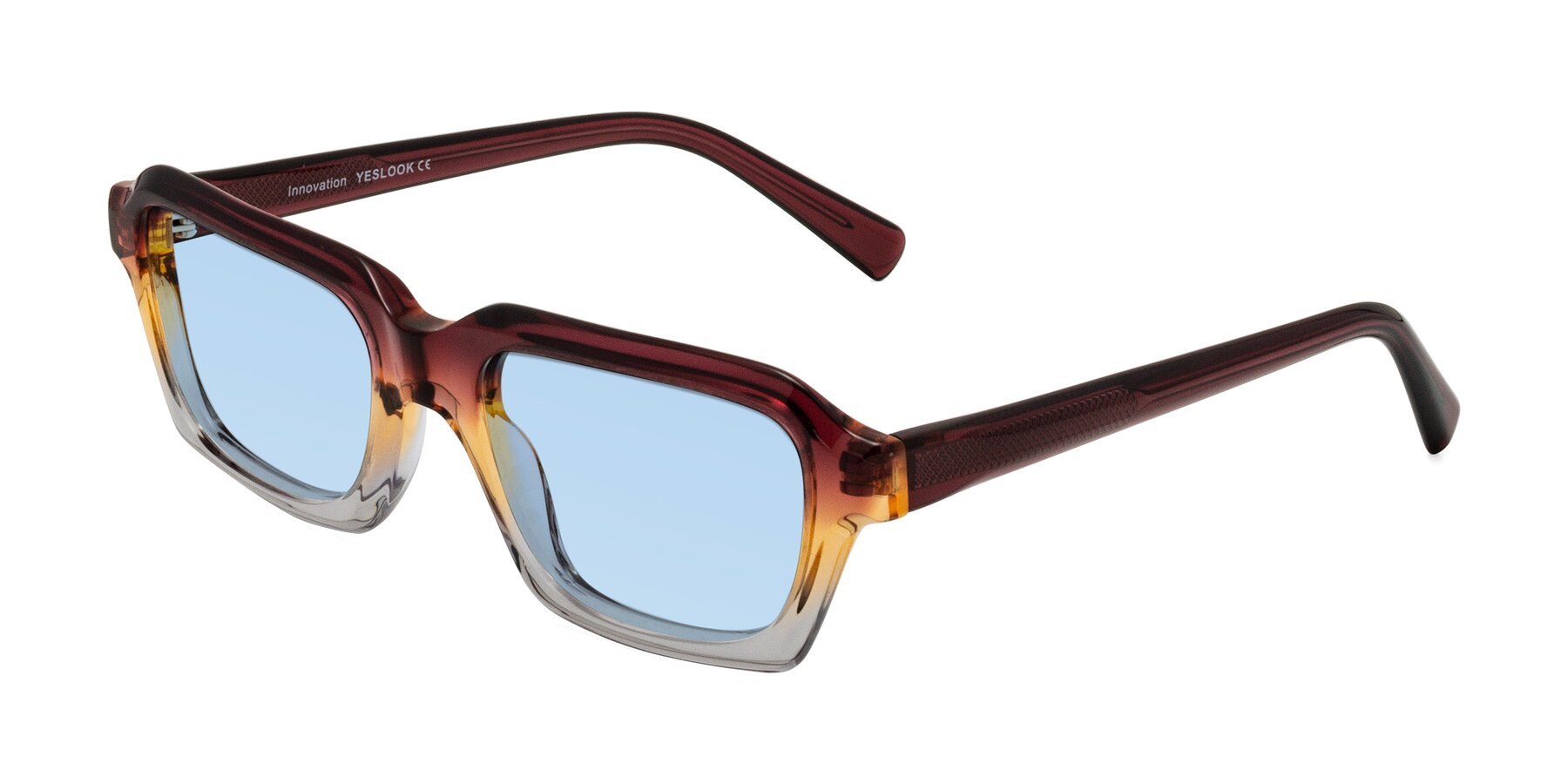 Angle of Innovation in Dawn with Light Blue Tinted Lenses
