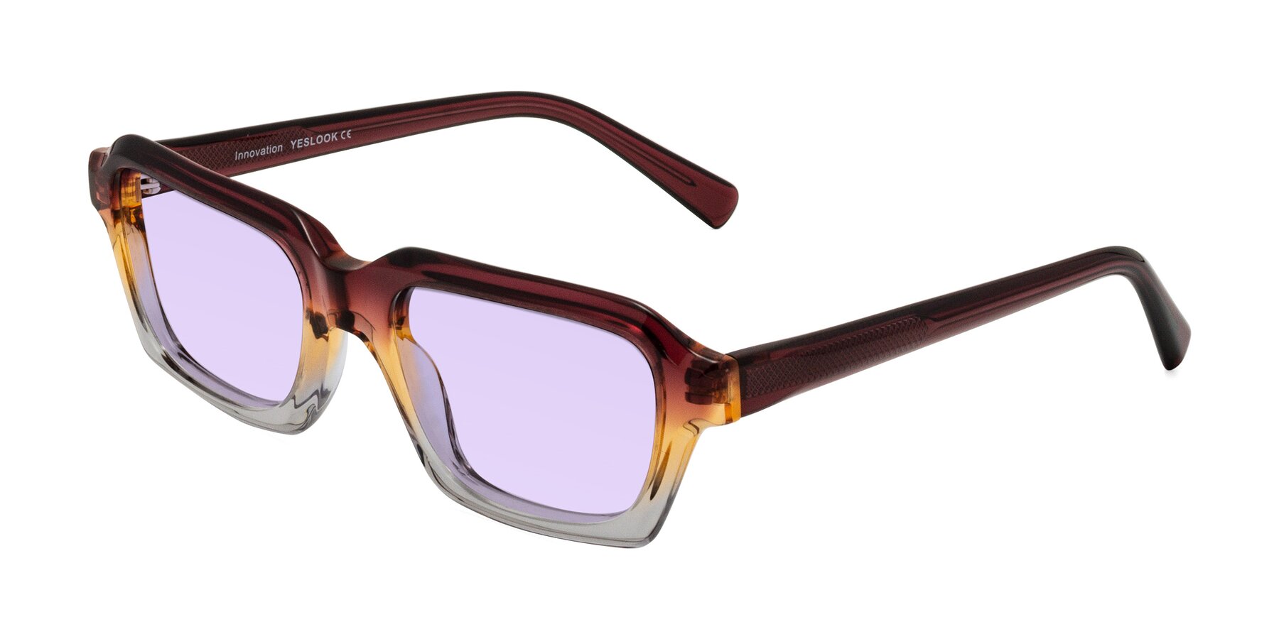 Angle of Innovation in Dawn with Light Purple Tinted Lenses