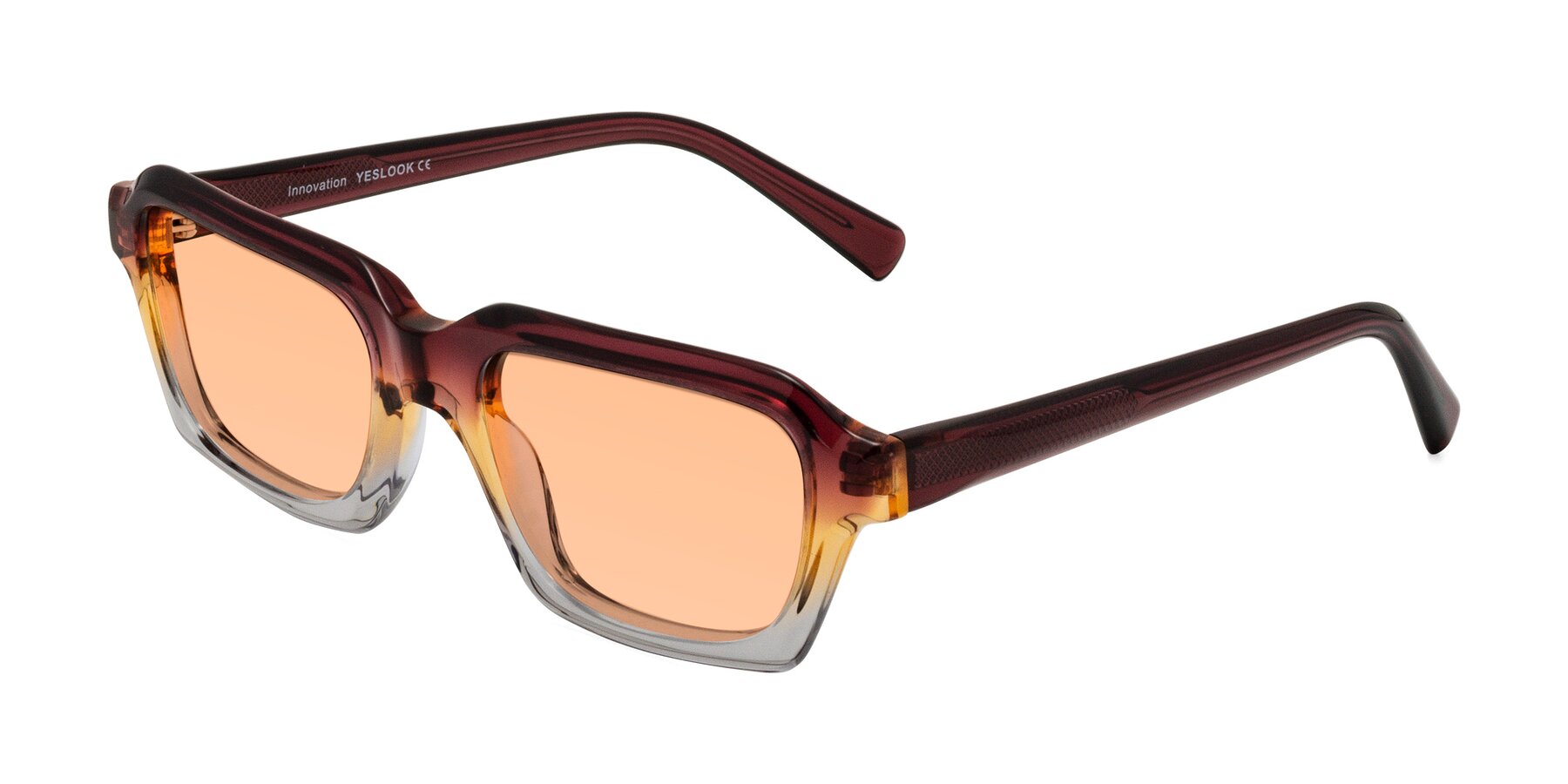 Angle of Innovation in Dawn with Light Orange Tinted Lenses