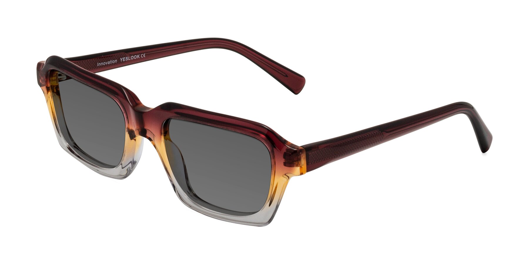 Angle of Innovation in Dawn with Medium Gray Tinted Lenses