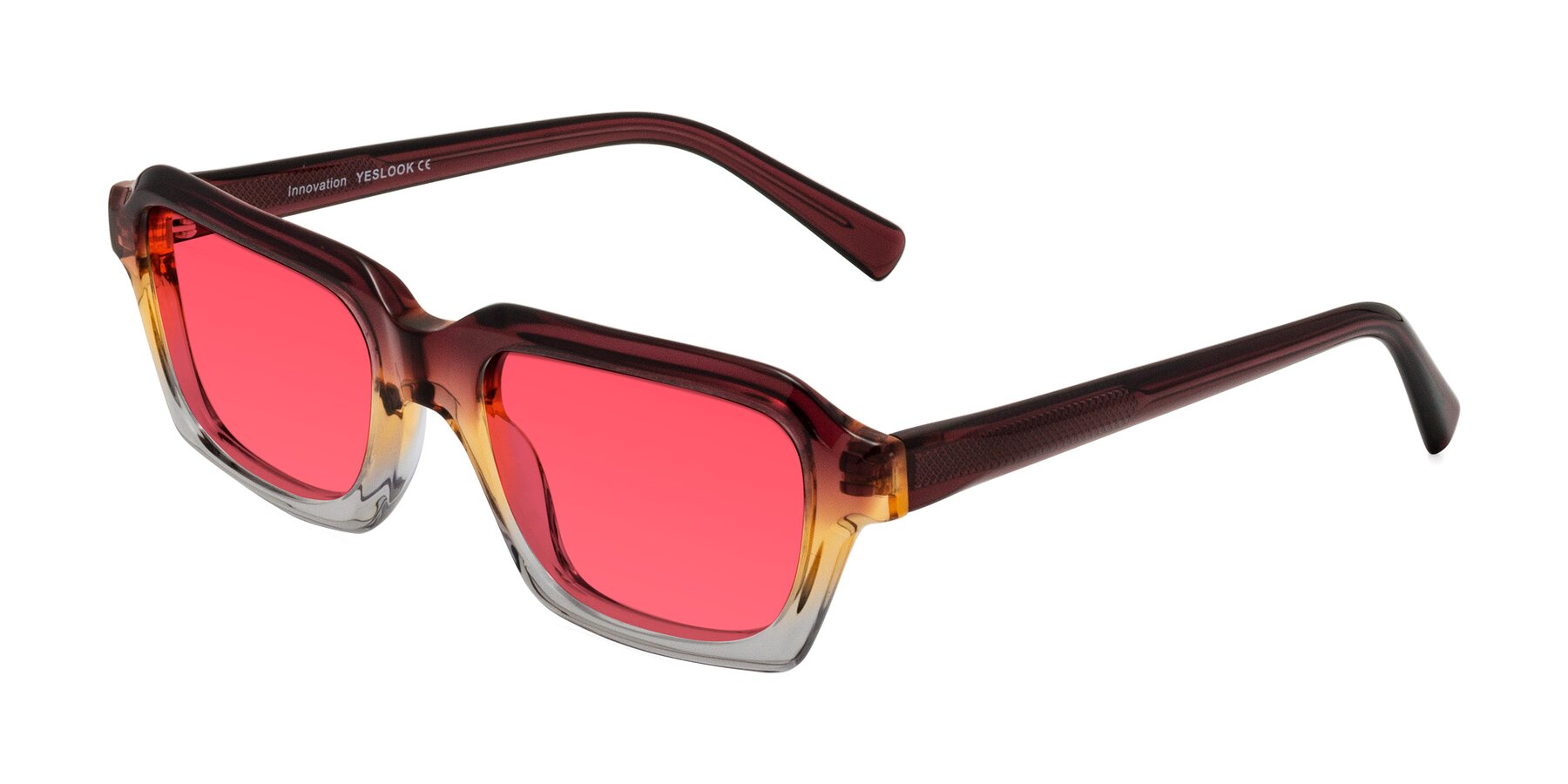 Angle of Innovation in Dawn with Red Tinted Lenses