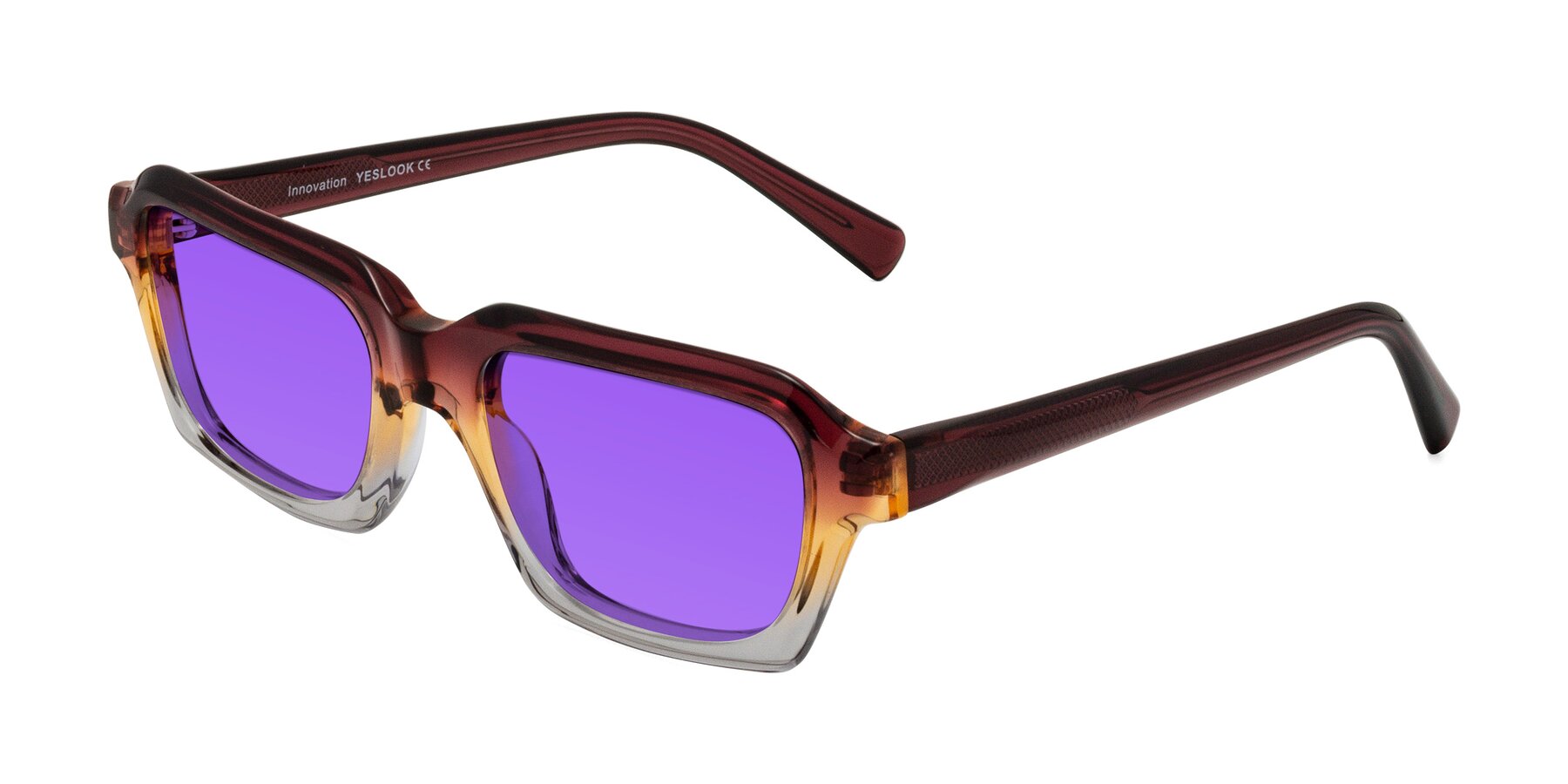 Angle of Innovation in Dawn with Purple Tinted Lenses