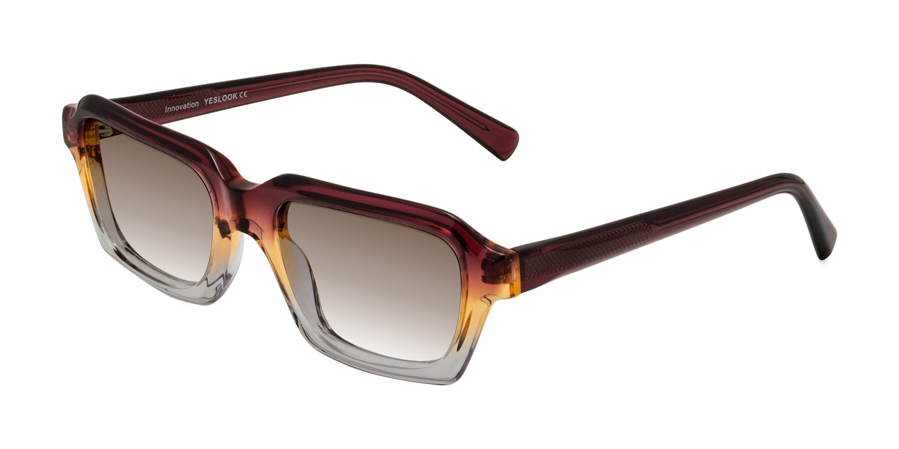 Angle of Innovation in Dawn with Brown Gradient Lenses