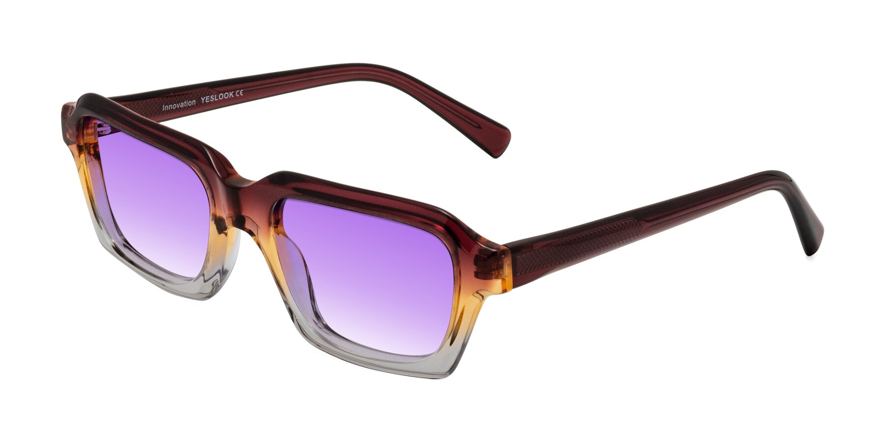 Angle of Innovation in Dawn with Purple Gradient Lenses