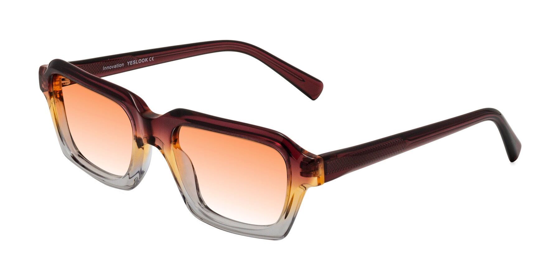 Angle of Innovation in Dawn with Orange Gradient Lenses