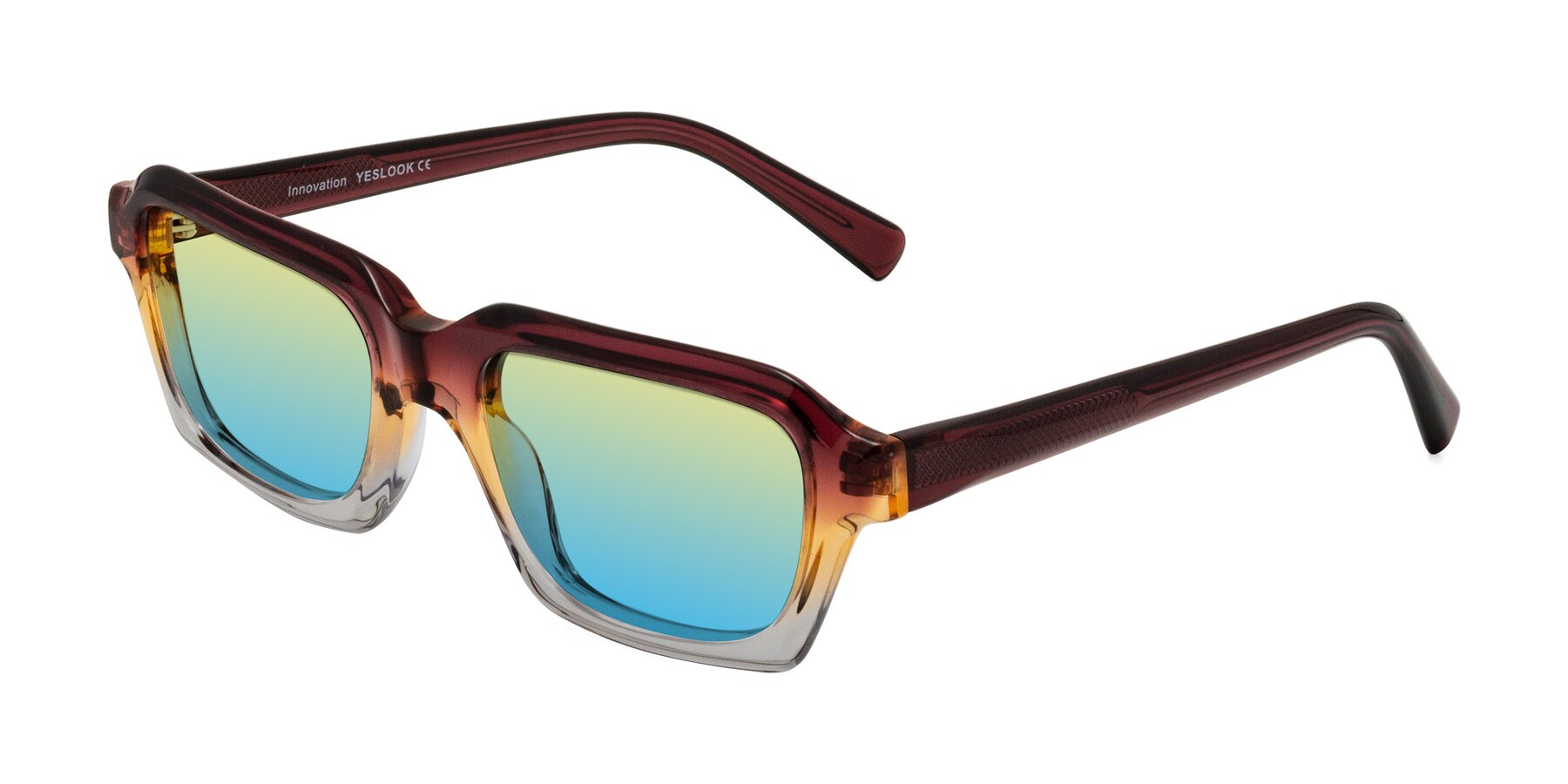 Angle of Innovation in Dawn with Yellow / Blue Gradient Lenses