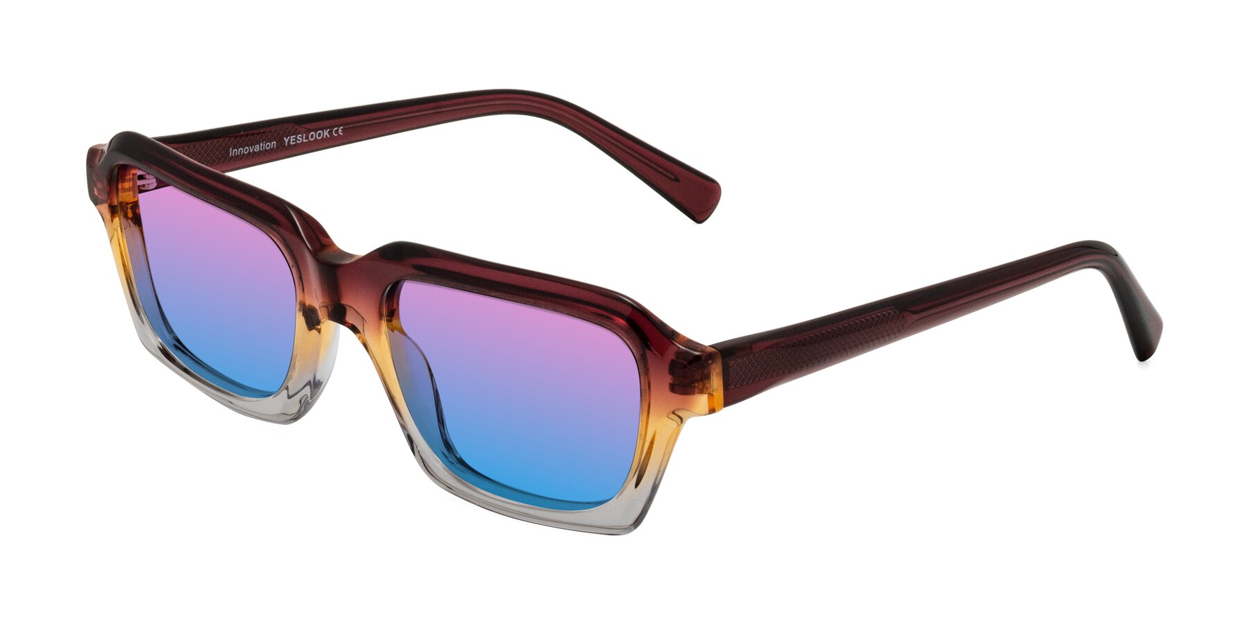 Angle of Innovation in Dawn with Pink / Blue Gradient Lenses