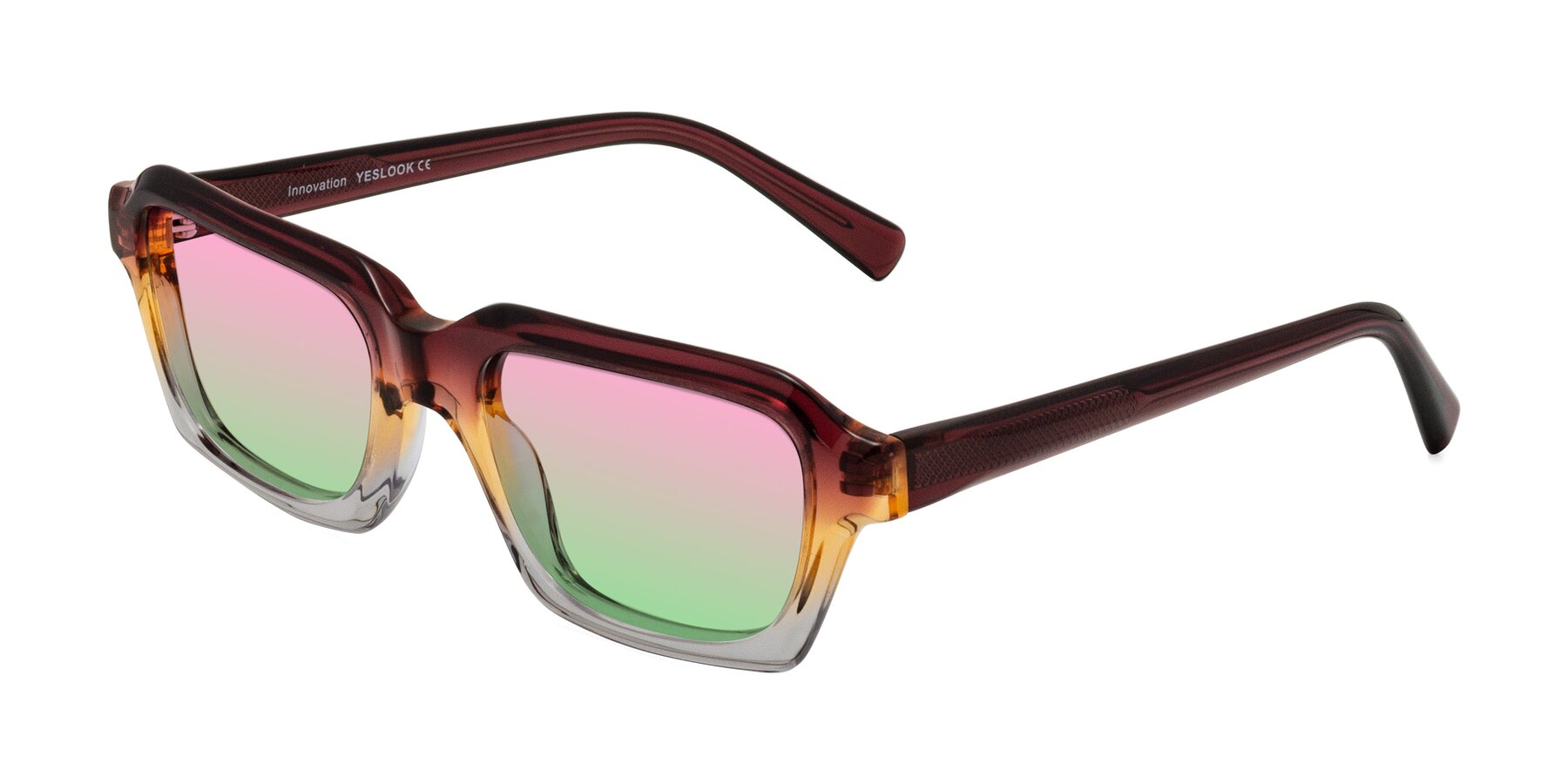 Angle of Innovation in Dawn with Pink / Green Gradient Lenses