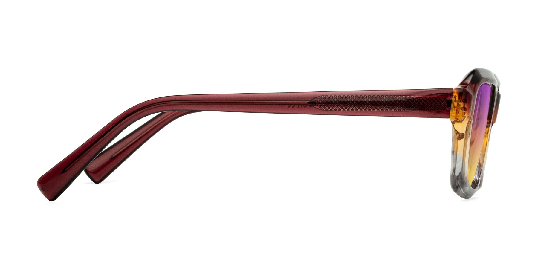 Side of Innovation in Dawn with Purple / Yellow Gradient Lenses