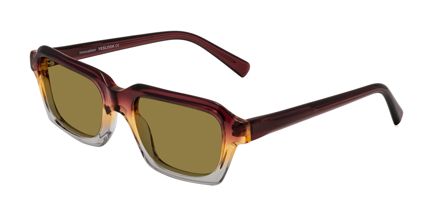 Angle of Innovation in Dawn with Brown Polarized Lenses