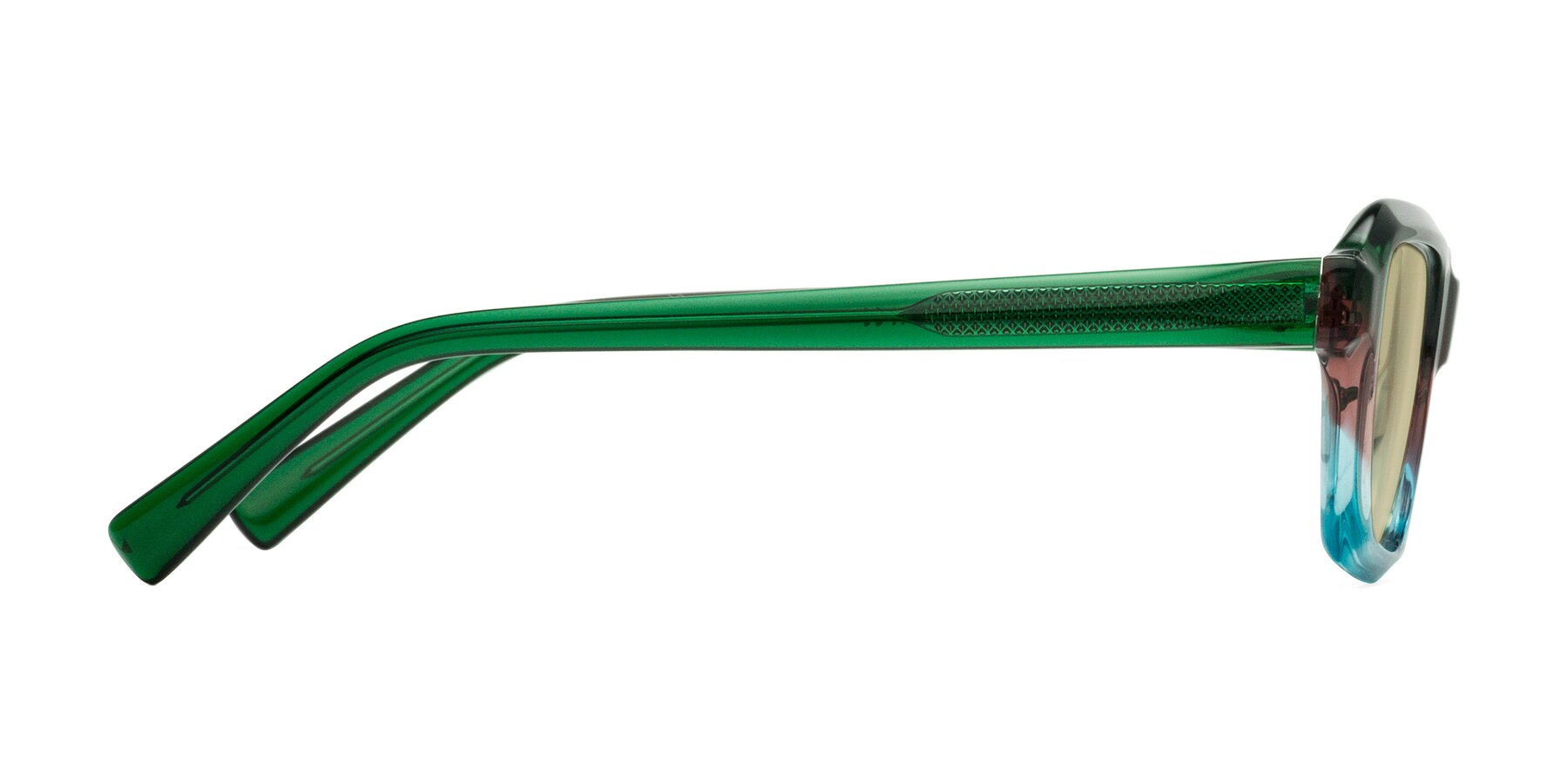 Side of Innovation in Aurora with Light Champagne Tinted Lenses