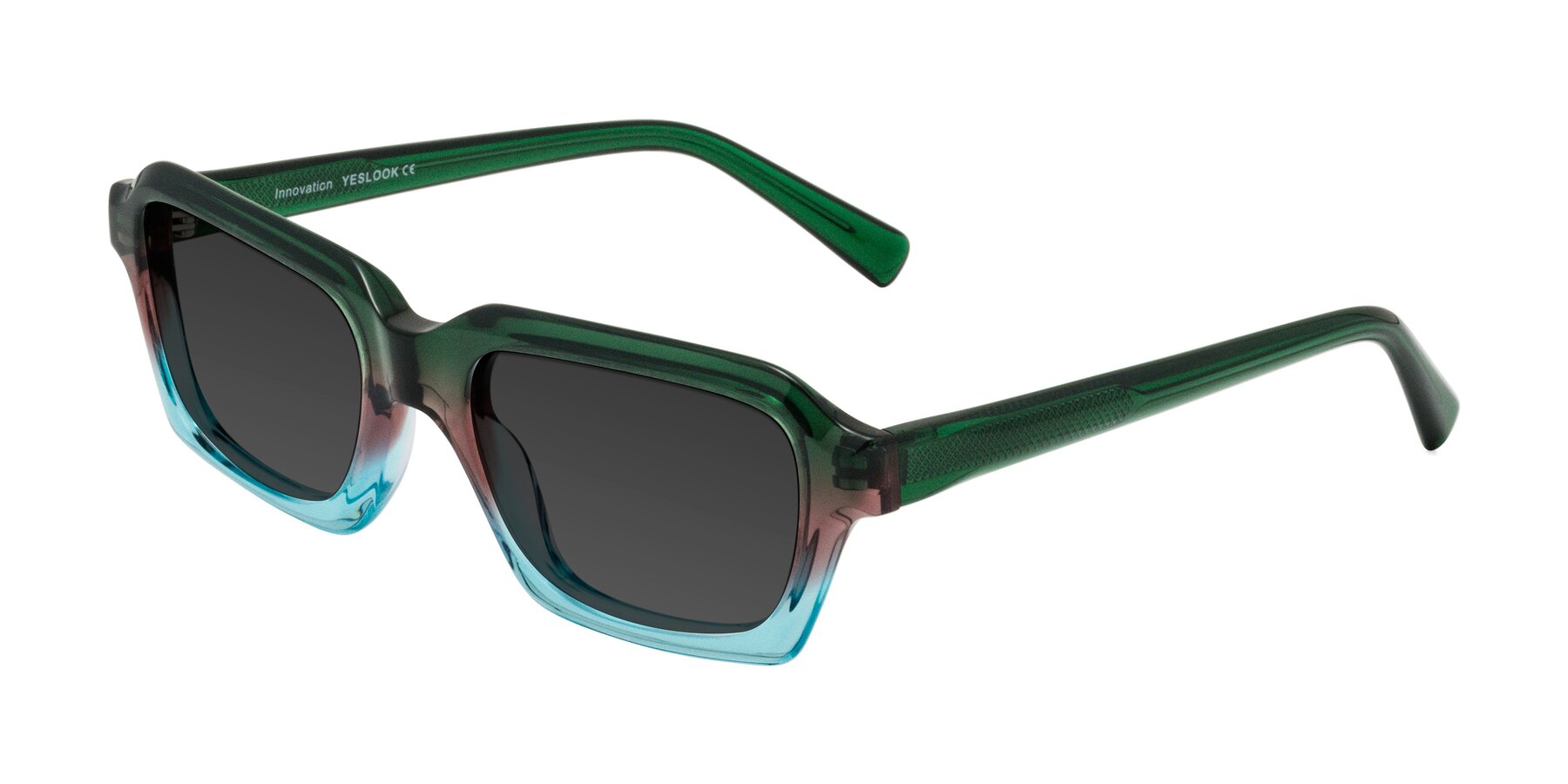 Angle of Innovation in Aurora with Gray Tinted Lenses