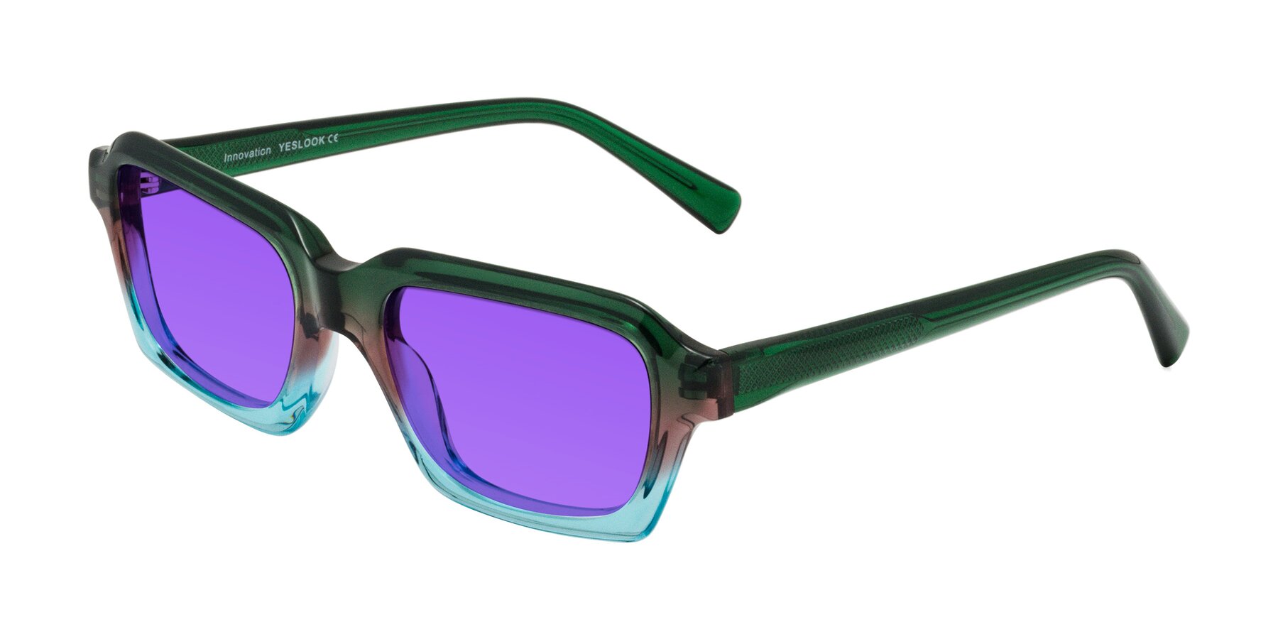 Angle of Innovation in Aurora with Purple Tinted Lenses