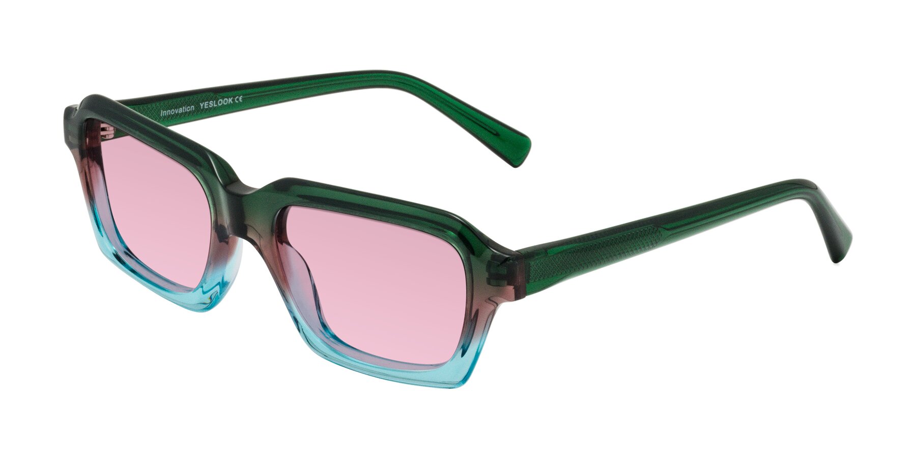 Angle of Innovation in Aurora with Light Wine Tinted Lenses
