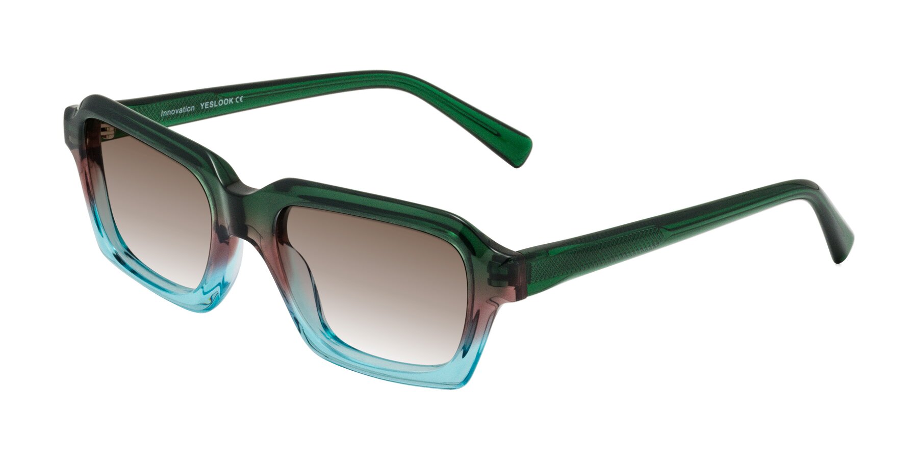Angle of Innovation in Aurora with Brown Gradient Lenses