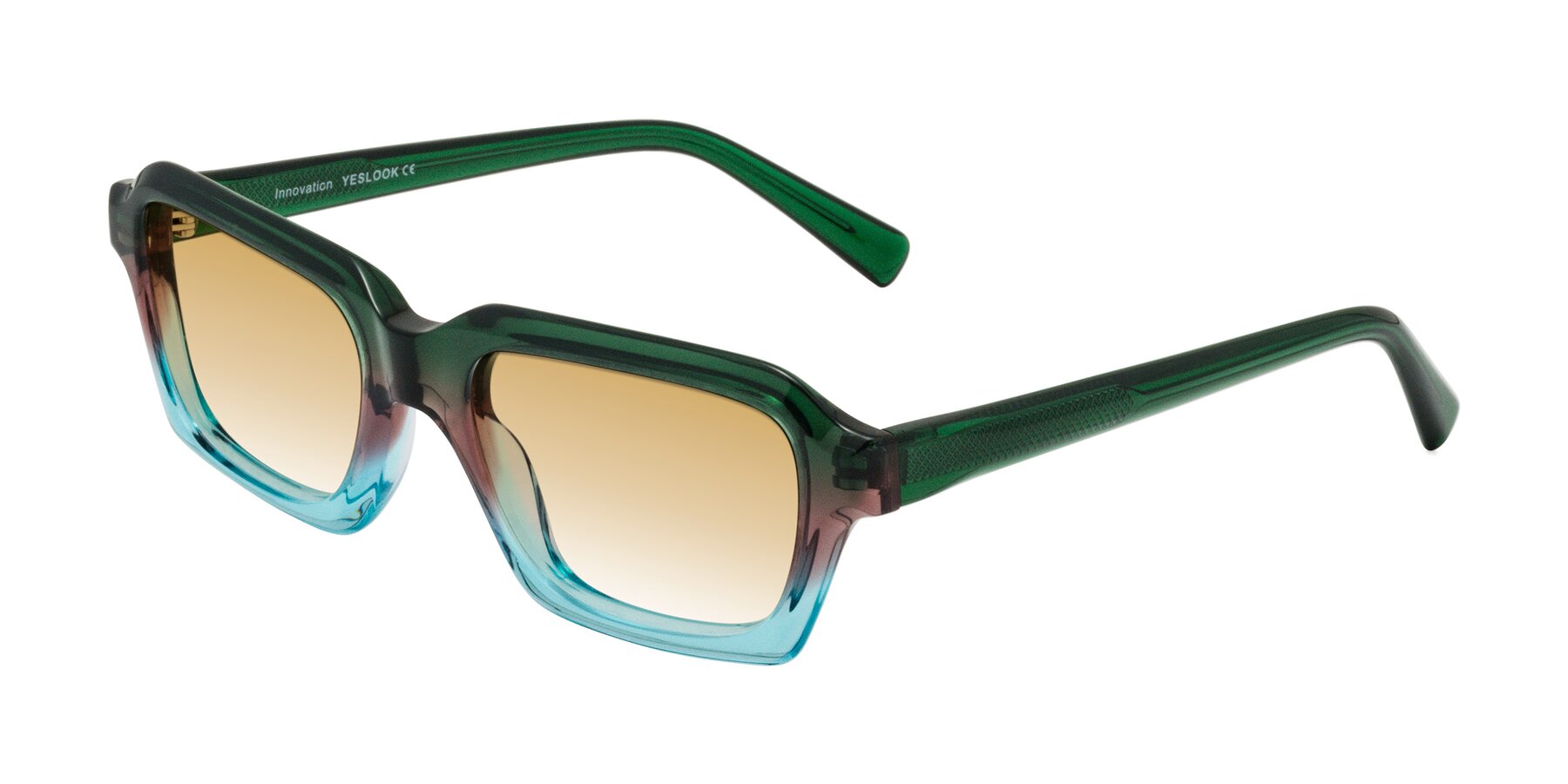 Angle of Innovation in Aurora with Champagne Gradient Lenses